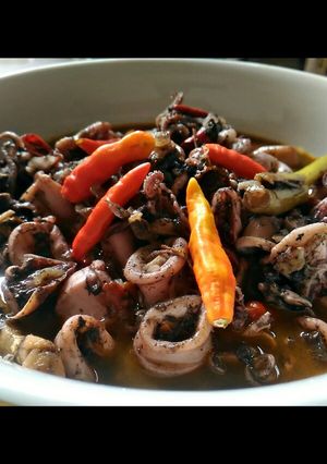 Foto resep Oseng cumi pedas