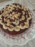 Torta banane e cioccolato