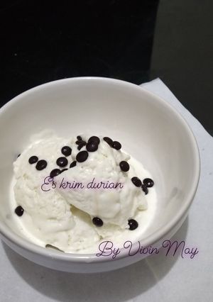 Foto resep Es krim Durian