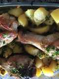 Alas de pavo al horno con especias
