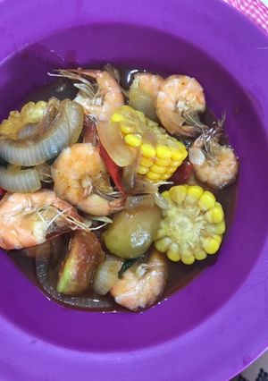 Foto resep Udang Saos Padang 🦐
