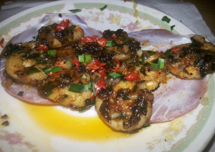 INI DIA! Cara Membuat Scallop Panggang Teflon