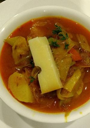 A picture of Mutton curry #comfort food##anti-inflammation#.