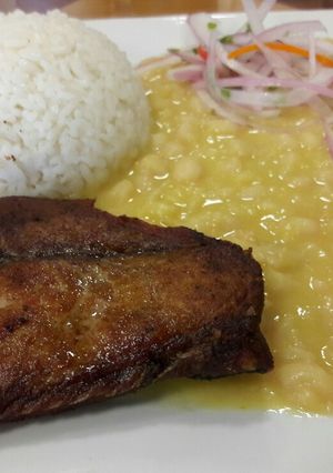 Una foto de Pescado bonito frito 🐟