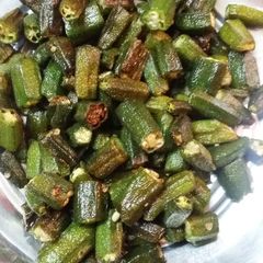 A picture of Kurkuri Bhindi.