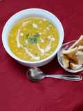 Pumpkin oats soup