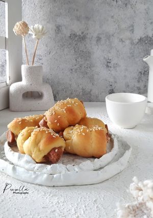 Foto resep Roti Mini Sosis