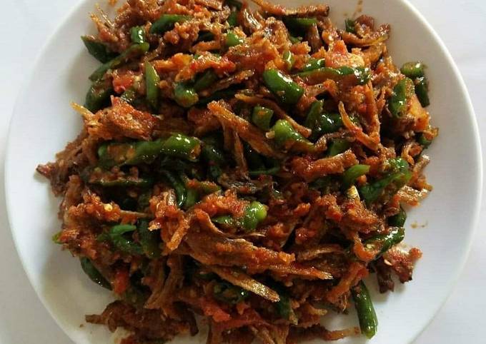 Resep Resep Teri Cabe Ijo Oleh Dewi Yu Cookpad