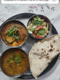 गट्टे की सब्जी (gatte ki sabzi recipe in Hindi) रेसिपी मुख्य फोटो