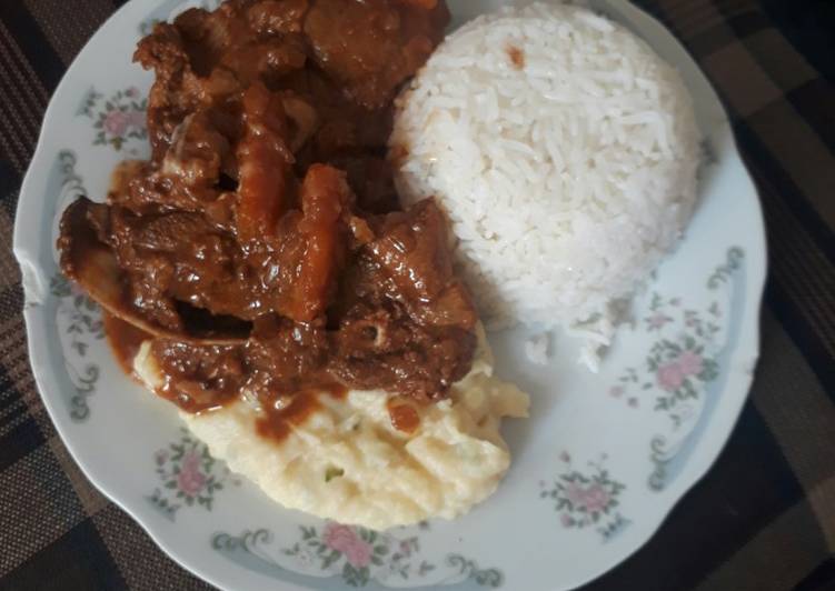 Asado a la olla de alpaca Receta de Rudecinda Condori Pineda Cookpad