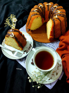 عکسی از دستور کیک ماست پنبه ای solmaz