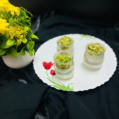 Kiwi cream dessert 🍨 A picture of Kiwi cream dessert 🍨.