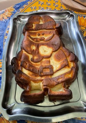 Une photo de Gâteau léger et fondant au pamplemousse et vanille