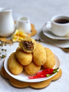 Foto resep Kroket Kentang Daging