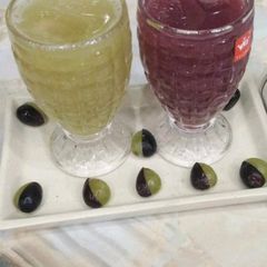 Badam Pisin Grapes Sorbet A picture of Badam Pisin Grapes Sorbet.