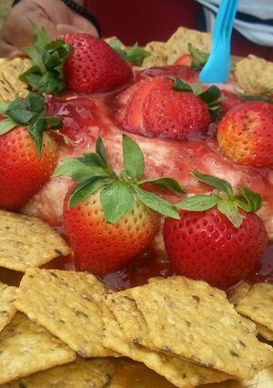 Una foto de Dip de jamonilla