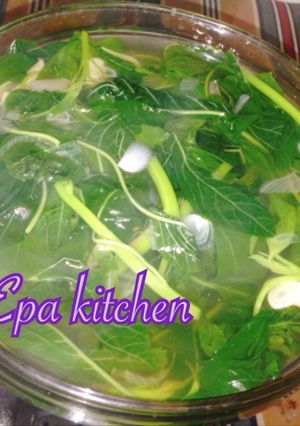Foto resep Sayur bening bayam