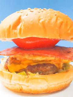 豬肉玉米蛋漢堡 的食譜成品照片