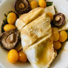 A picture of Ginger miso Steamed Fish.
