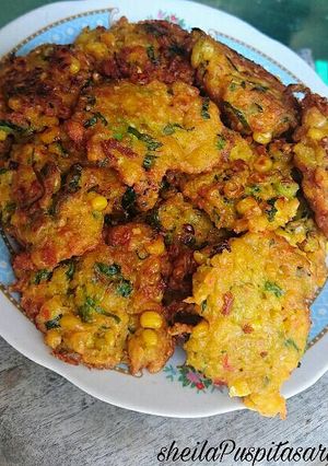 Foto resep Bakwan jagung 🌽