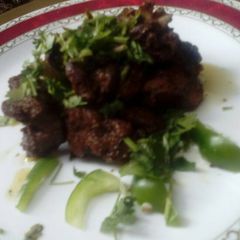 A picture of Pan-fried pork.
