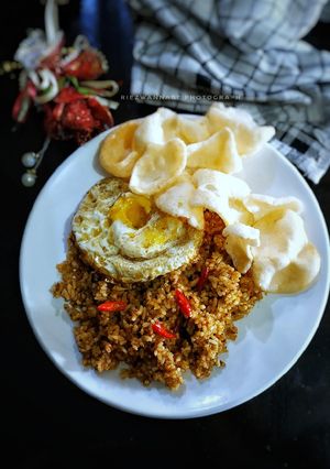 Foto resep Nasi goreng rendang