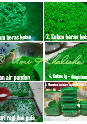 Foto resep Tape ketan pandan