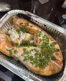 Cá Hồi Nướng Sốt Miso Bơ - Ẩm thực Nhật