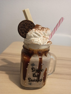 A picture of Oreo Milkshake 🤤.