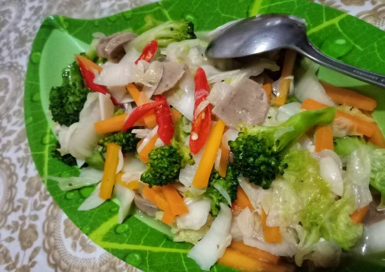 Resep Tumis Sayur 3 Warna Anti Gagal