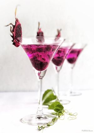 ড্রাগন ফ্রুট মোহিত রেসিপির প্রধান ছবি