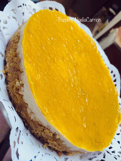 Una foto de Cheesecake de moka y mango
