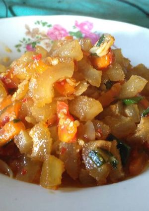 Foto resep Oseng kikil