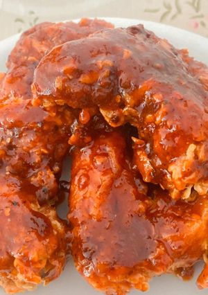 Foto resep Homemade Chicken wings Richeese