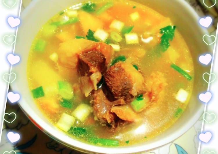 Sop buntut resep mamah #simple