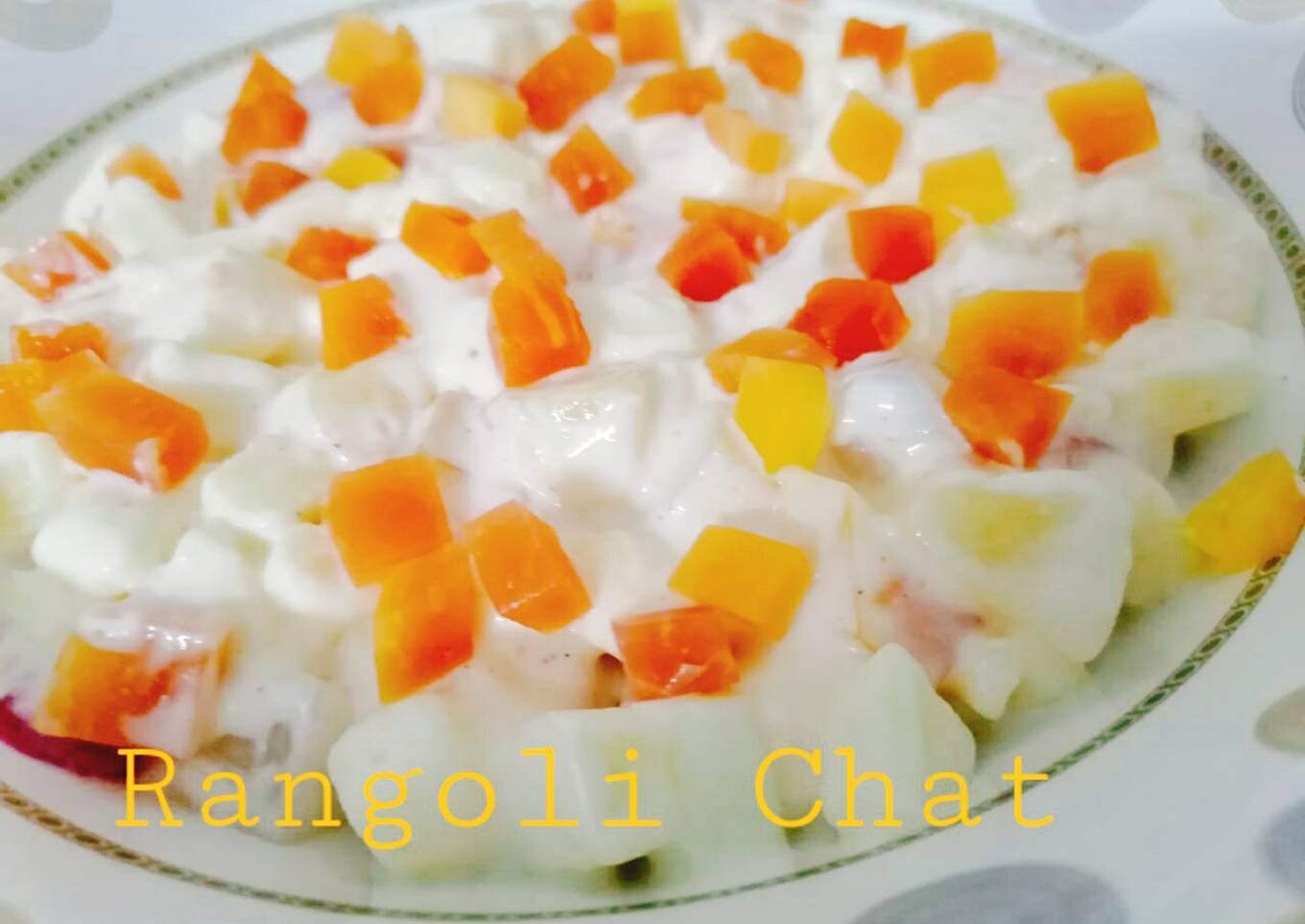 Rangoli chat