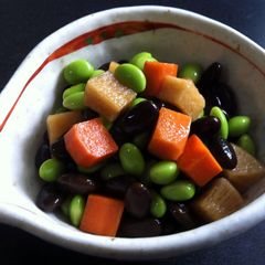 A picture of Ponzu Pickled Soy Beans.