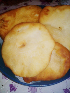 Una foto de Tortas fritas sin grasa
