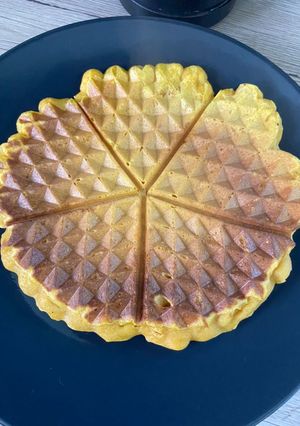 Sütőtökös gofri recept fotója