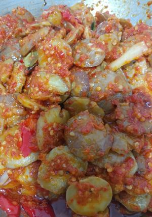 Foto resep Jengkol balado super pedas