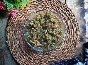 Foto resep Green Chilli Pelengkap Nasi Katok