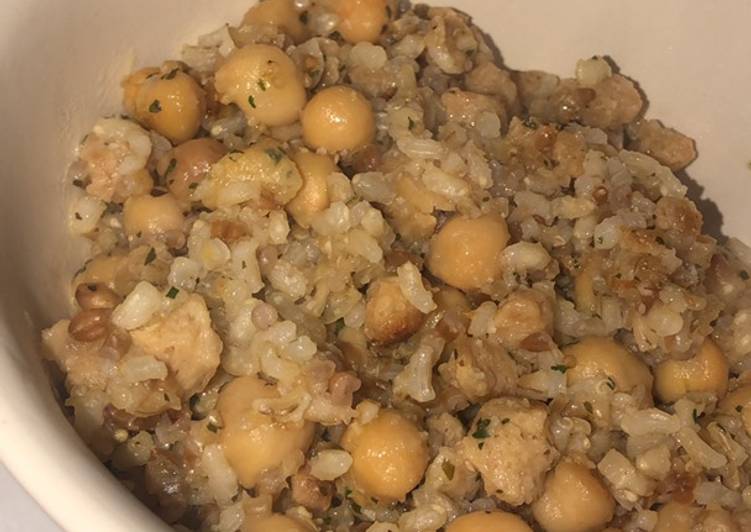 Arroz Vegan con Garbanzos