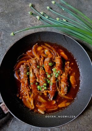 Foto resep Beef Enoki Roll
