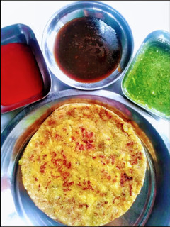 स्टफ आलू प्याज़ पराठा (Stuffed Aloo Pyaz Paratha Recipe In Hindi) रेसिपी मुख्य फोटो