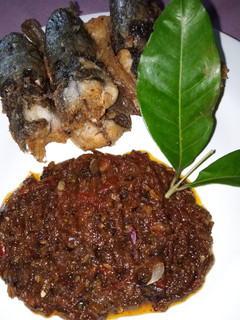 Foto resep Sambel pecel lele