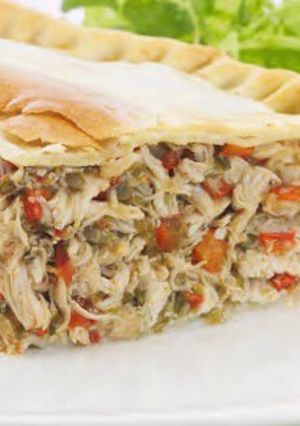 Una foto de Tarta de Pollo y Verdura