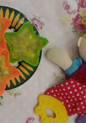 Foto resep Kue Ubikuning+jagung kukus (Mpasi 8M+)