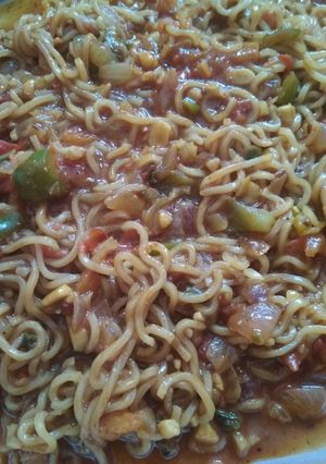 A picture of Veg noodles.