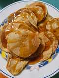 Tortitas con pulpa de bebida de avena