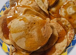 Foto principal de Tortitas con pulpa de bebida de avena